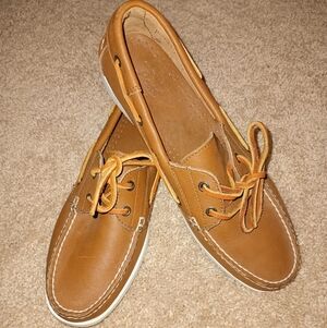 G.H. Bass & Co. Tan Leather Loafers 9W